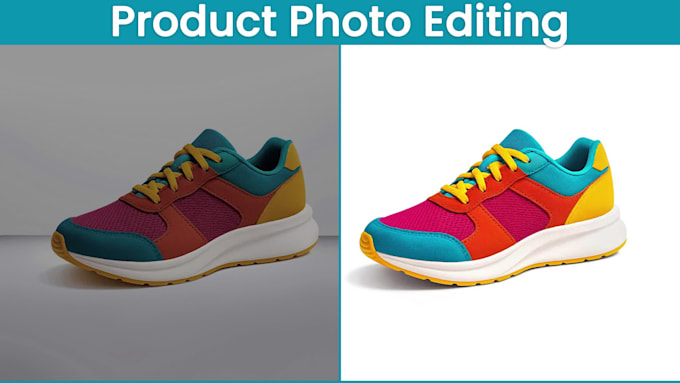 do product photo editing and image retouching for ecommerce
