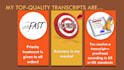 transcribe your english audio or video
