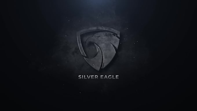 create amazing gold and silver 3d logo animation intros