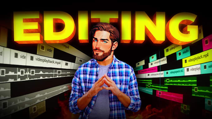 do professional video editing , short, long form