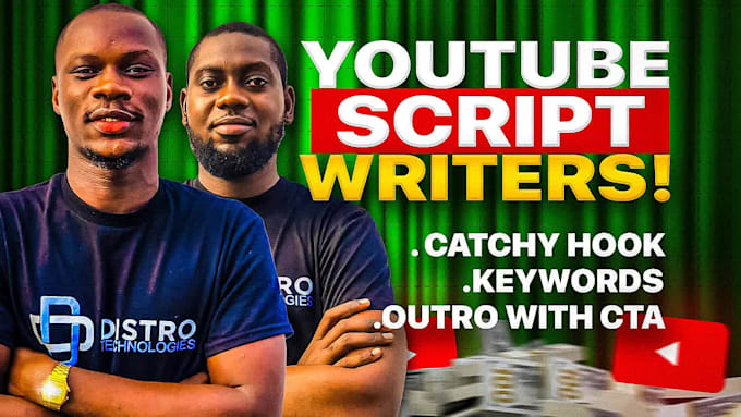 do engaging script writing for your youtube video