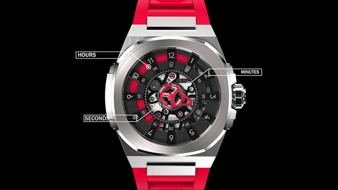 3d watch animation video 3d industrial animation video 3d watch animation ads