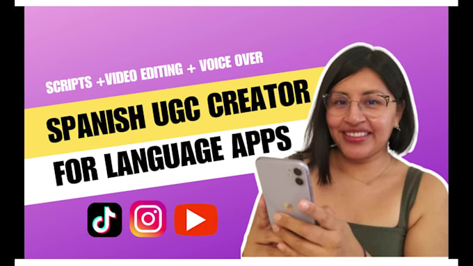 create bilingual ugc video ads for language learning apps