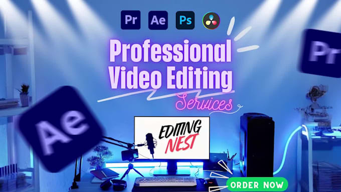do professional video editing quickly and high quality
