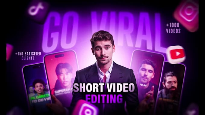 edit engaging and viral reels, ads, and tiktoks