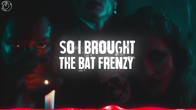 make an animated lyrics music video