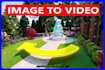 create ai walkthrough animation from still render images