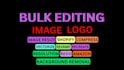 resize image and logo, vector, background removing, edit