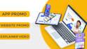 do highly engaging app promo video and website explainer videos