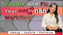 fix, update or debug your n8n workflow and automation