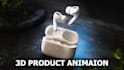 create 3d product animation for commercials and  ads