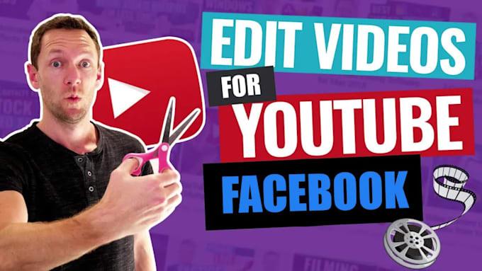 creative video editing for youtube channel or social media