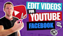 creative video editing for youtube channel or social media