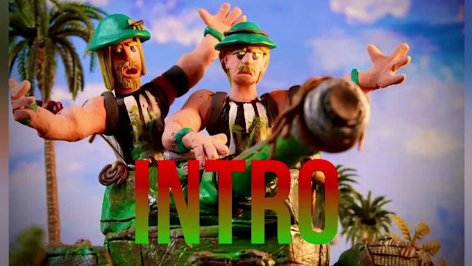 create a animated youtube intro, outros or promo video