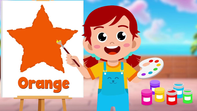 create fun and engaging kids learning videos