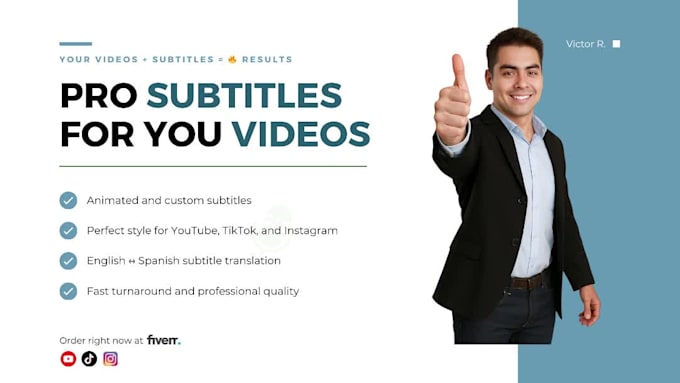 add animated subtitles for tiktok, reels, or youtube