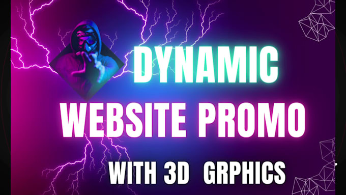 create a website promotion, website explainer video, demo, website promo video