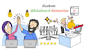 create a custom whiteboard animation doodle explainer video
