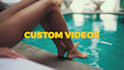 create a professional short video ad with voice over