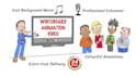 create whiteboard animation video with voiceover in 24 hours