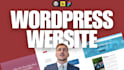 design, redesign, build your wordpress website, landing page, blog or shop