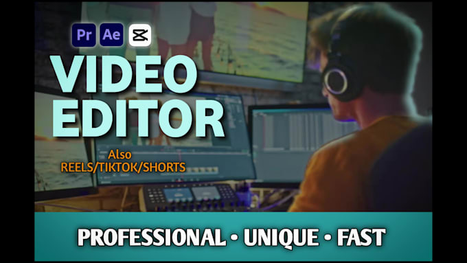 youtube short, reels, long form content video editing