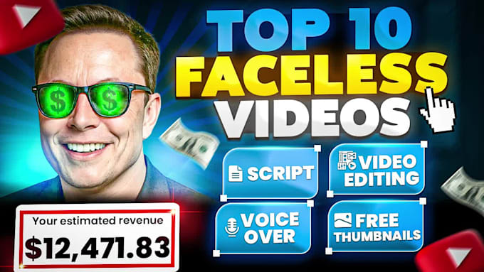 create faceless videos for your youtube cash cow automation channel