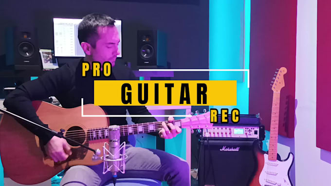 record professional guitar studio quality