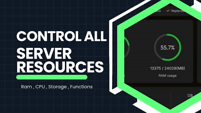 install and config a free control panel, cpanel on your server