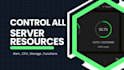install and config a free control panel, cpanel on your server