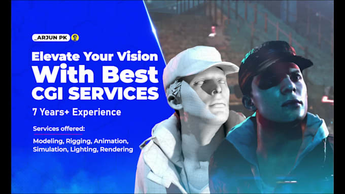provide 3d and vfx services for films and personal content