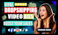 do creative tiktok dropshipping video ads,facebook ads,ugc video ads