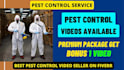 pest control video or insect control promo