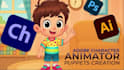 create custom adobe character cartoon puppet for you