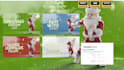 create joyful santa merry christmas video with full licensing
