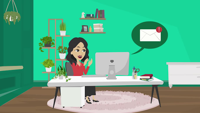 create engaging 2d animated explainer video with professional voiceover