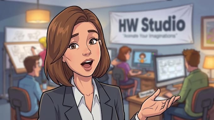 create an engaging custom 2d animated explainer video