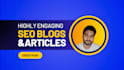 do seo article writing or blog writing as a content writer