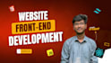 do react js and next js front end development for your website