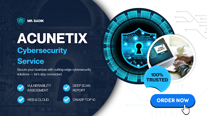 audit website or web app using acunetix and deliver a vulnerability report
