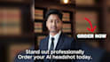 ai generated headshots for linkedin and business profiles