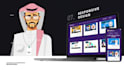 design a modern arabic website