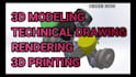 do 3d model and drawings using solidworks