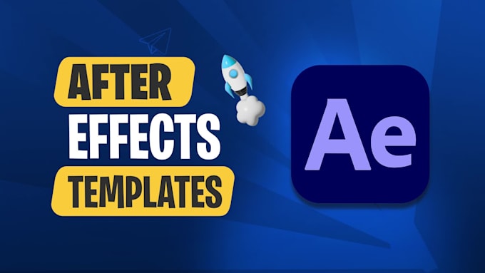 edit video templates in after effects or premiere pro
