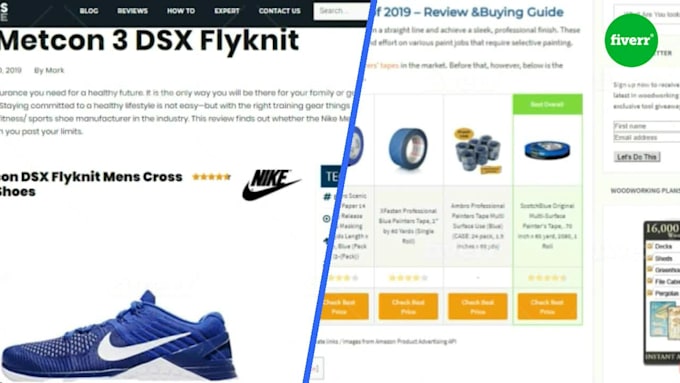 do wordpress data entry, product entry, and blog posting