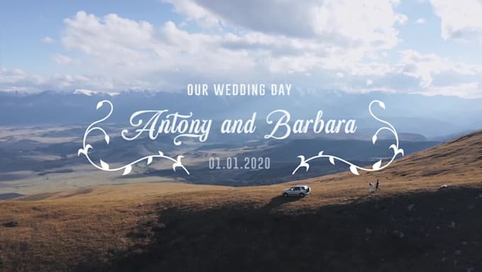 do wedding or other event video editing
