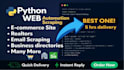 do python web scraping, data scraping, web scraper, data mining any website