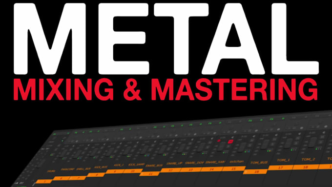 mix and master your metal songs professionally
