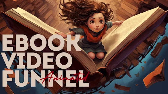 market your book by making an animated video funnel