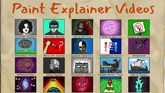 do the paint explainer style video